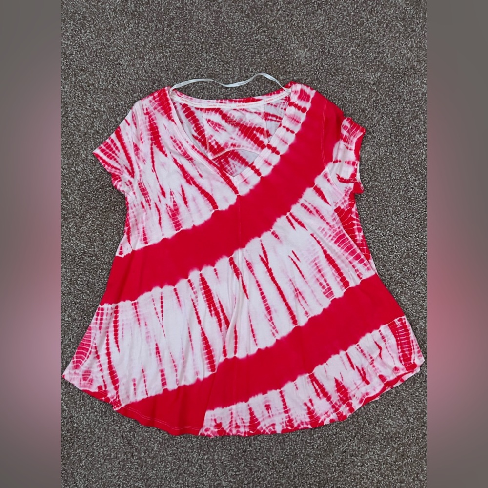 * red tye dye: MEDIUM CALVIN KLEIN